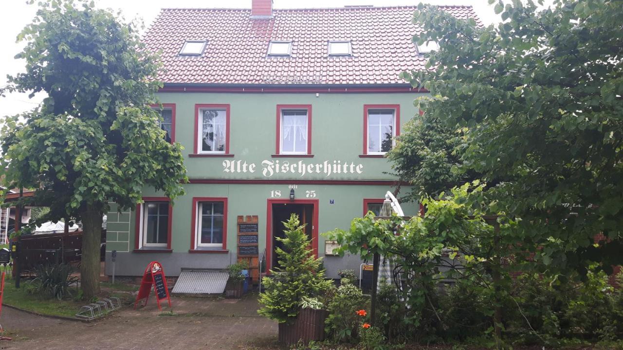 Gasthof Alte Fischerhuette Altfriesack Экстерьер фото