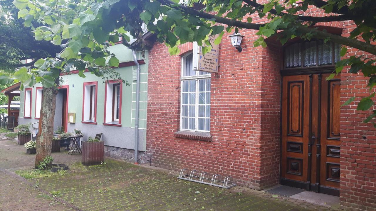 Gasthof Alte Fischerhuette Altfriesack Экстерьер фото